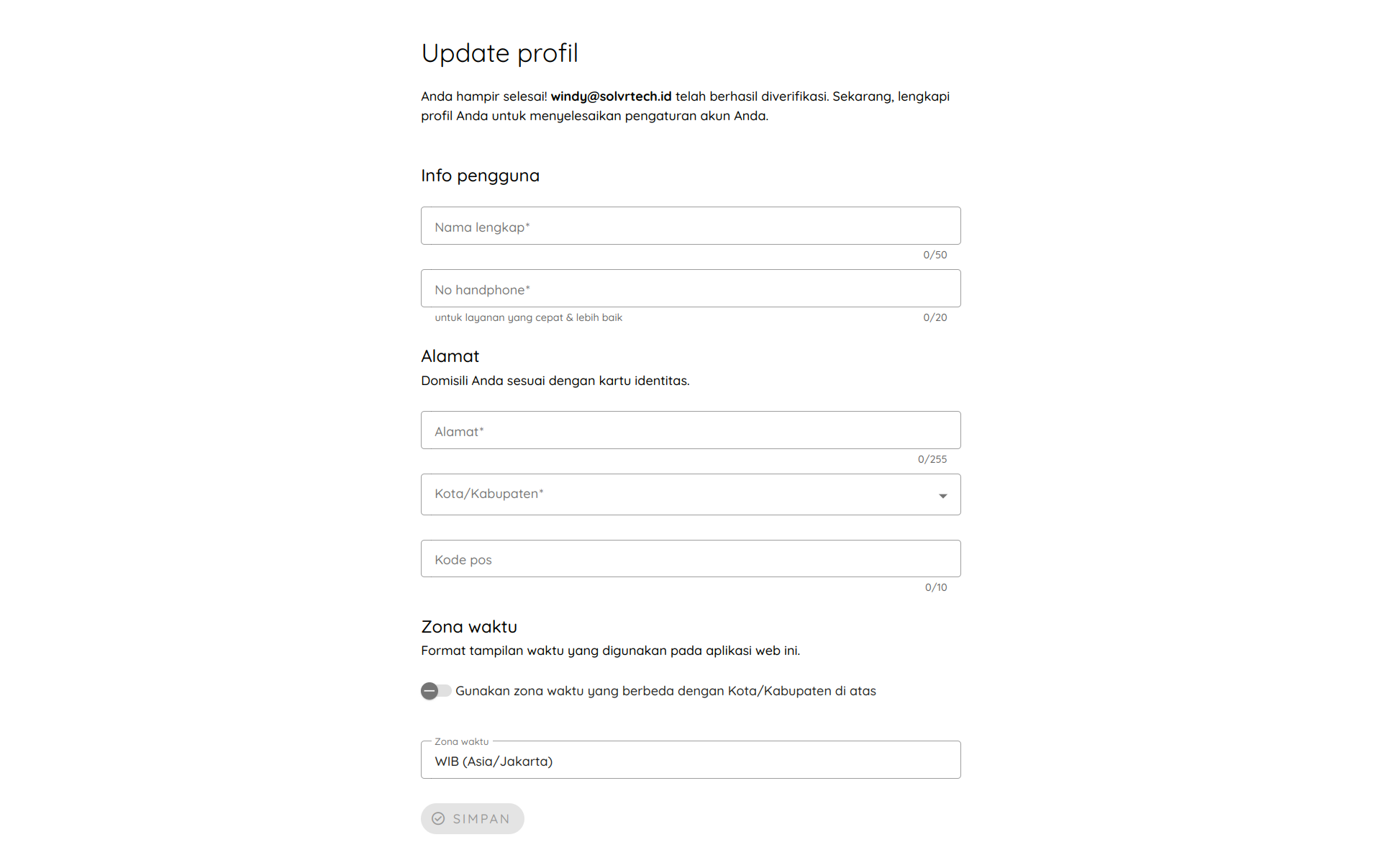 update-profil
