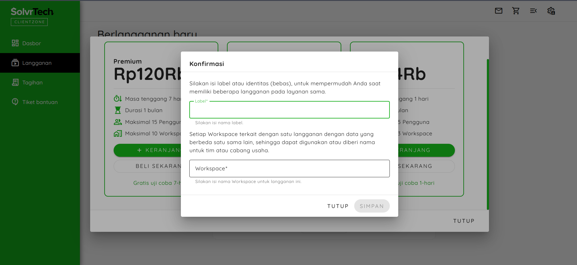 label-workspace